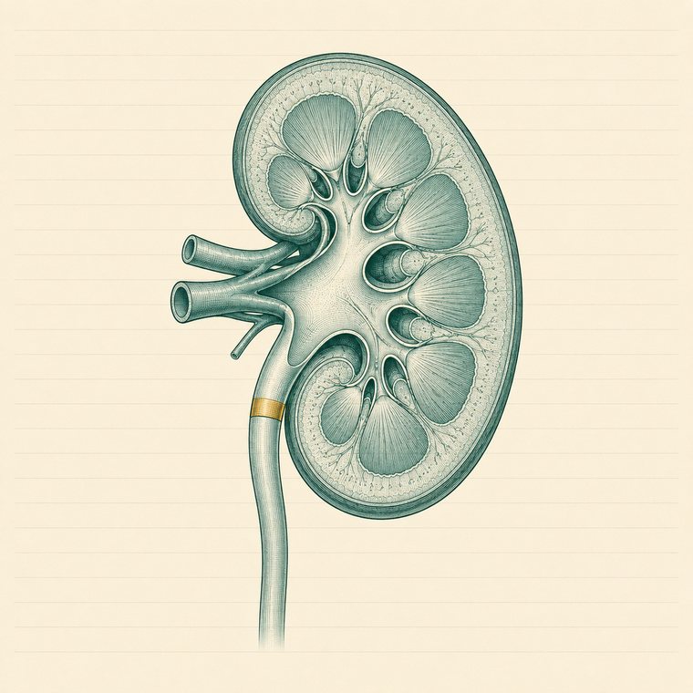Anatomical illustration for Urology